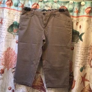 Eddie Bauer Blakey Capris Size Petite 14